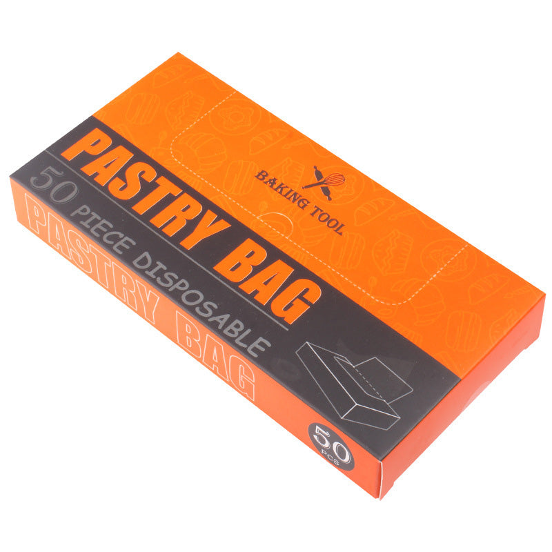 50PCS Pastry Bags Thicked Disposable Piping Bags Icing Bags Clear PE Cake Decorating Bags Baking Tools Supplies (BPA-Free without FDA Certification) 50PCS Pastry Bags Thicked Disposable Piping Bags Icing Bags Clear PE Cake Decorating Bags Baking Tools Supplies (BPA-Free without FDA Certification)
